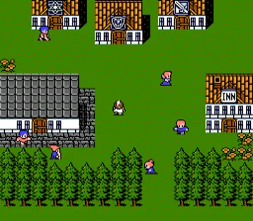 Final Fantasy III (Japan) (3DS Virtual Console) screen shot game playing